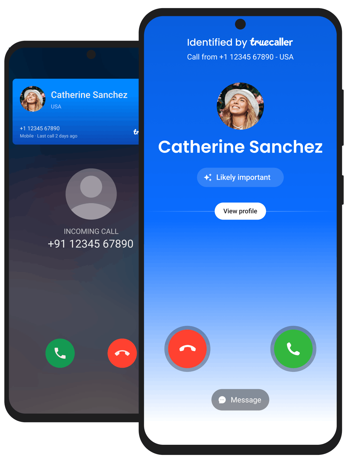 Truecaller Caller ID - Full Screen vs Popup Caller ID