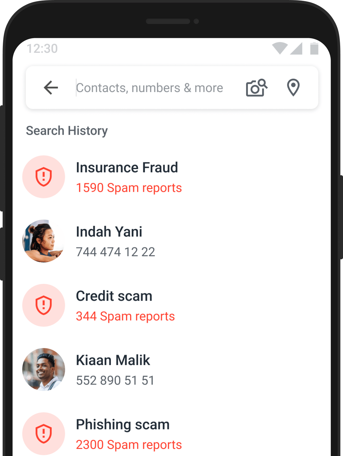 Search for Unknown Numbers with Truecaller's Reverse Phone Lookup/Number Search Feature