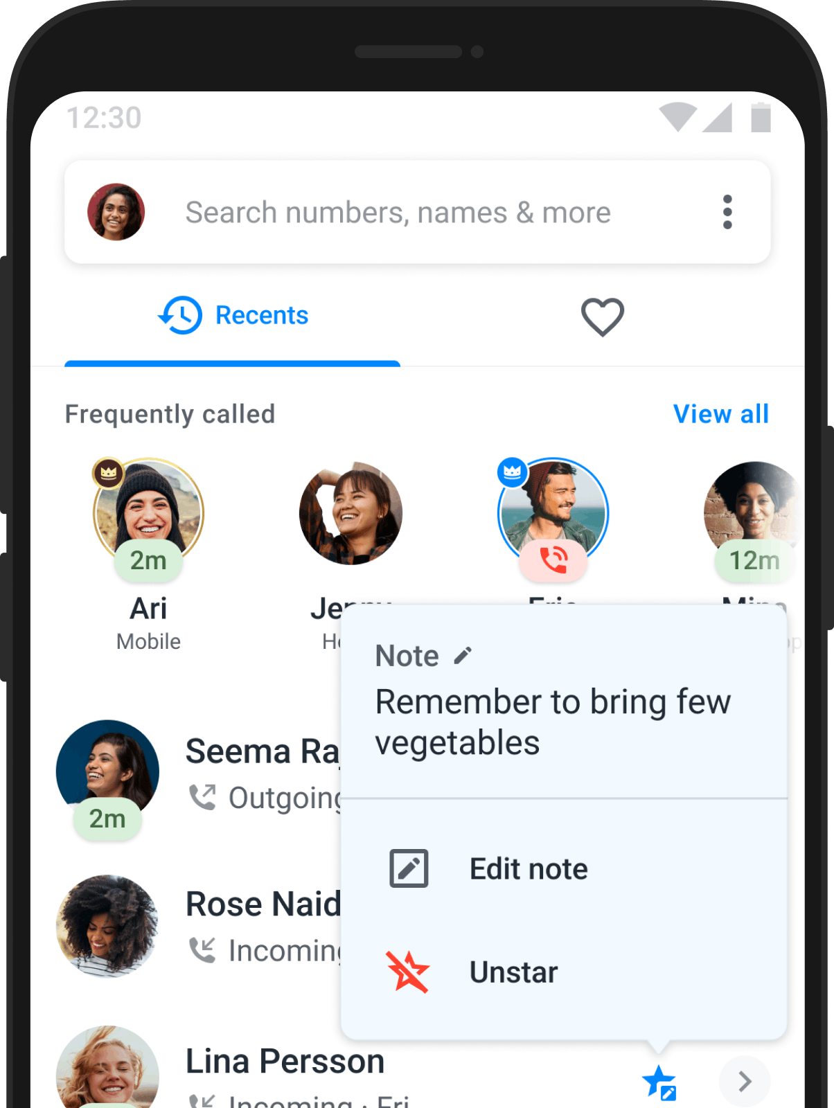 Star Call helps you summarize calls with notes